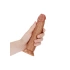 Real Rock Curved 7" Mocha Realistic Dildo [4]