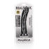 Realistic dildo Real Rock Curved 8" black [6]