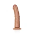 Realistic dildo Real Rock Curved 8" mocha [1]