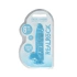 Realistic dildo with testicles Crystal Clear 17 cm. blue [6]