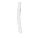 Ju - Color - Real Rock Crystal Clear Double Jelly Dildo 13