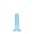 **Dilyana- Real Rock Flexible Jelly Dildo 5" Blue **Dilyana- Real Rock Flexible Jelly Dildo 5" Blue