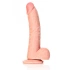 Real Rock Curved 8" Realistic Testicle Dildo [1]