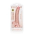 Real Rock Curved 8" Realistic Testicle Dildo [6]