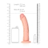 Real Rock Curved 8" Realistic Dildo [5]