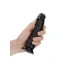 **Ver. color Realistic dildo Real Rock Curved 6" black [4]