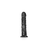 **Real Color - Realistic Dildo Real Rock Curved 7" Black [2]