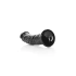 **Real Color - Realistic Dildo Real Rock Curved 7" Black [3]