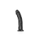 **Real Color - Realistic Dildo Real Rock Curved 7" Black