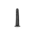 **Ju - Color - Real Rock Slim 8" Black Realistic Dildo [2]