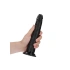 **Ju - Color - Real Rock Slim 8" Black Realistic Dildo [4]