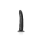 **Ju - Color - Real Rock Slim 8" Black Realistic Dildo