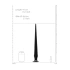Long anal dildo Ass Spike Dildo 42 cm [2]