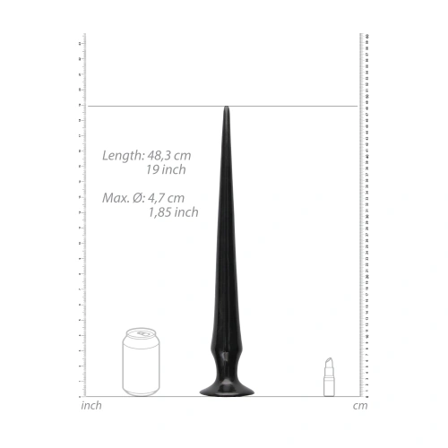 Long anal dildo Ass Spike Dildo 49 cm [2]