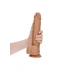 **Zhu - Real Rock Straight 11" Mocha Large Realistic Testicle Dildo [4]