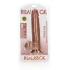 **Ver. new Big realistic dildo with testicles Real Rock Straight 9" mocha [6]