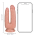Real Rock Double Trouble 5/6 double dildo [4]