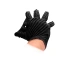 Nina - Fist It Glove Embossed Silicone Fisting Glove Black