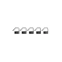 Dilyana Set of spare accessories for locking penis cages ManCage black [1]
