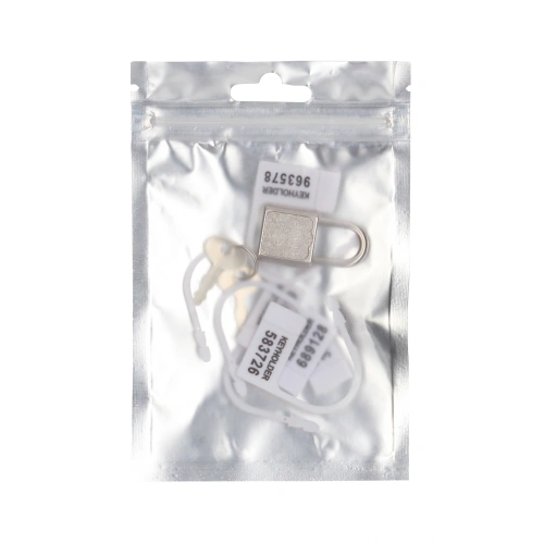 Dilyana - Set of spare accessories for locking penis cages ManCage white [3]