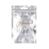 Dilyana - Set of spare accessories for locking penis cages ManCage white [3]