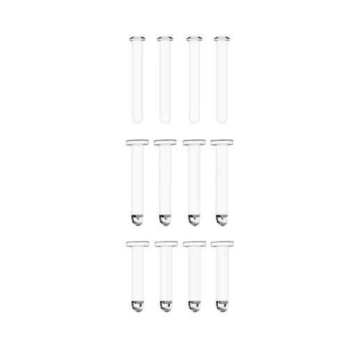 Dilyana- Set of spare pins for penis cages ManCage transparent