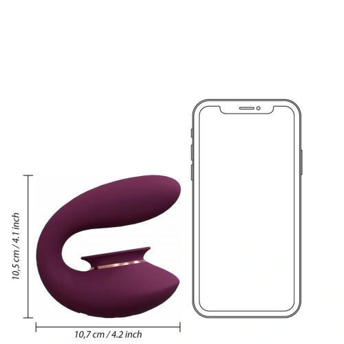 G-Spot vibrator and Twitch 3 suction clitoris [5]