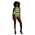 Mesh 2 Piece Set Ouch! Glow In The Dark neon green [2]