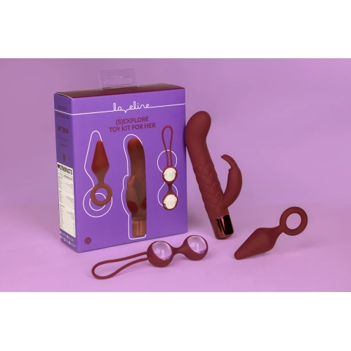 Nina Set of sex toys for her Love Line (S)Explore Toy Kit For Her