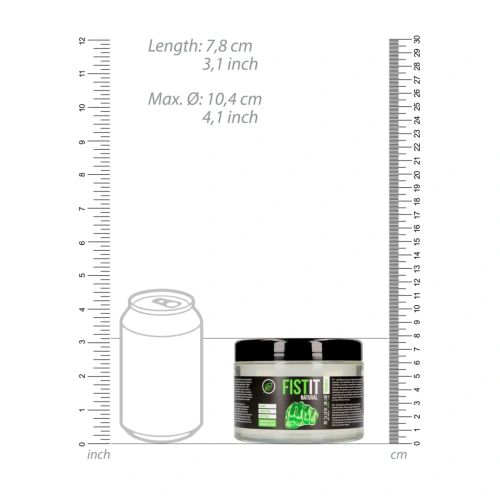 OK Zhu*Fisting gel-lubricant Fist-it Natural 500 ml. [6]