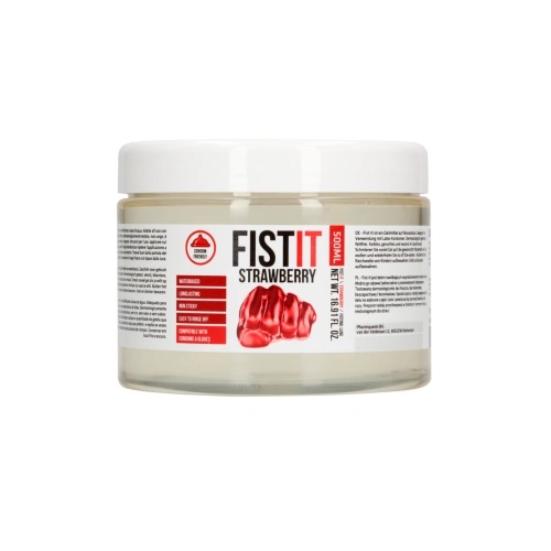 Fisting gel-lubricant Fist-It Strawberry 500ml