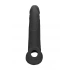 Realrock cyber leather penis extender and thickener black [2]