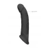 Realrock cyber leather penis extender and thickener black [3]