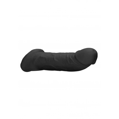 Realrock cyber leather penis extender and thickener black [4]