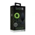 Dilyana - Silicone anal dilator with glow in the dark penis ring Ouch! [4]