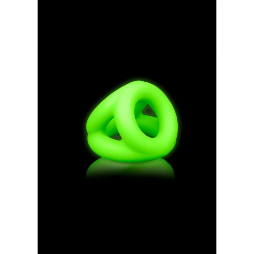 Dilyana - Glow in the Dark Triple Liquid Silicone Penis Ring Ouch! [1]
