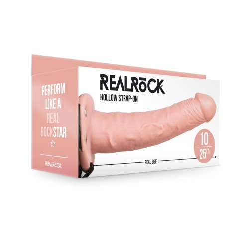 Real Rock 10" Penis Strap on [8]