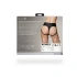 Nina - Strap-on Thong with Adjustable O-Ring and Bullet Vibrator Ouch! black size XS/S [14]