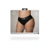 Nina - Strap-on Thong with Adjustable O-Ring and Bullet Vibrator Ouch! black size XL/XXL [12]