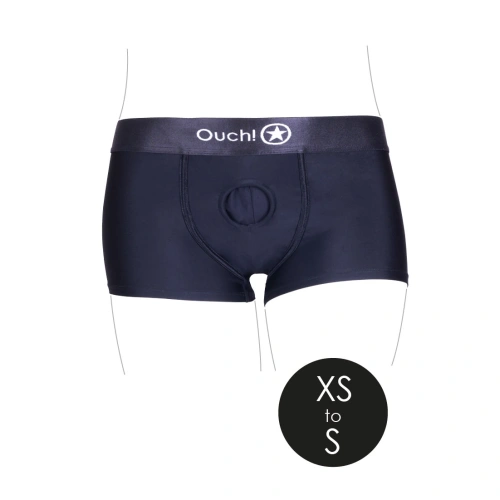 Dilyana - Vibrating Strap-On Boxers Ouch! Strap-On Boxer black size M/L [7]
