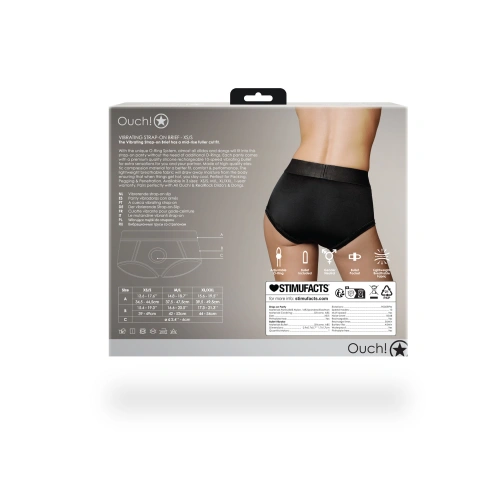 Strap-On Boxers with Rechargeable Bullet Vibrator Ouch! [17]