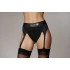 Strap-on thong with garter belt and bullet vibrator Ouch! [6]