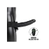 Ver. color Adjustable strap-on belt with vibrating dildo Real Rock 8" black [7]