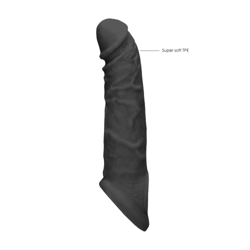 Color* Dilyana- Realrock cyber leather penis extender and thickener black [4]