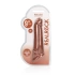 Color* Dilyana- ​​Cyber ​​Leather Penis Extender with Testicle Grip Real Rock Mocha [10]
