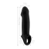 Black*Color*Big Realistic Cyber ​​Skin Penis Extender Sono N17 Black [3]