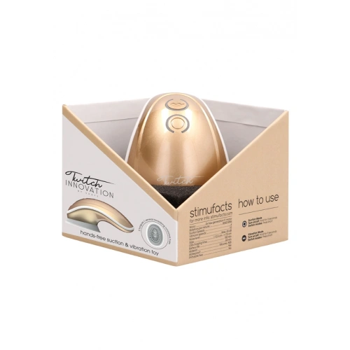 Twitch rechargeable hands-free suction clitoral stimulator [13]