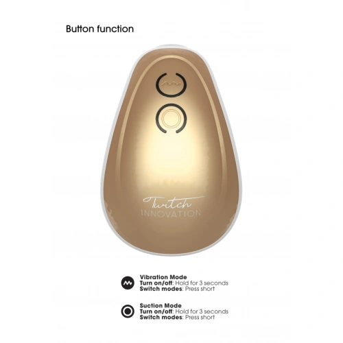 Twitch rechargeable hands-free suction clitoral stimulator [4]
