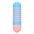 Shots Heart To Get Rechargeable Bullet Vibrator Blue-Pink