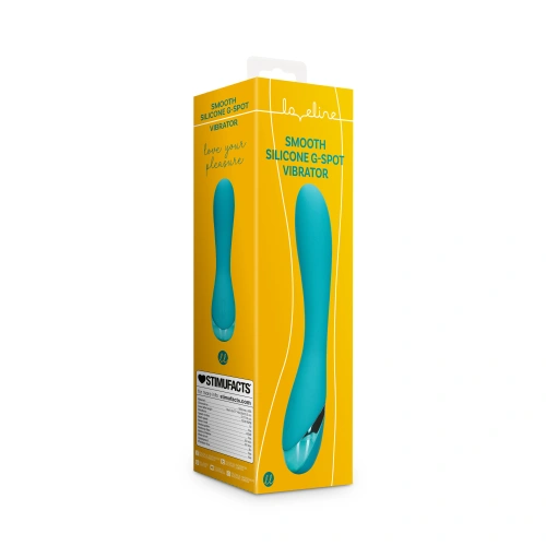 Nina - Rechargeable silicone G-spot vibrator Smooth teal [10]